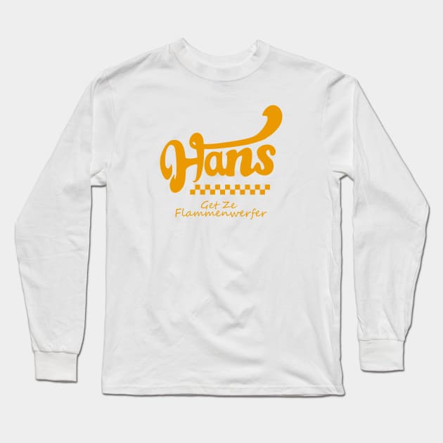 Hans (Standard) Long Sleeve T-Shirt by Kaijester